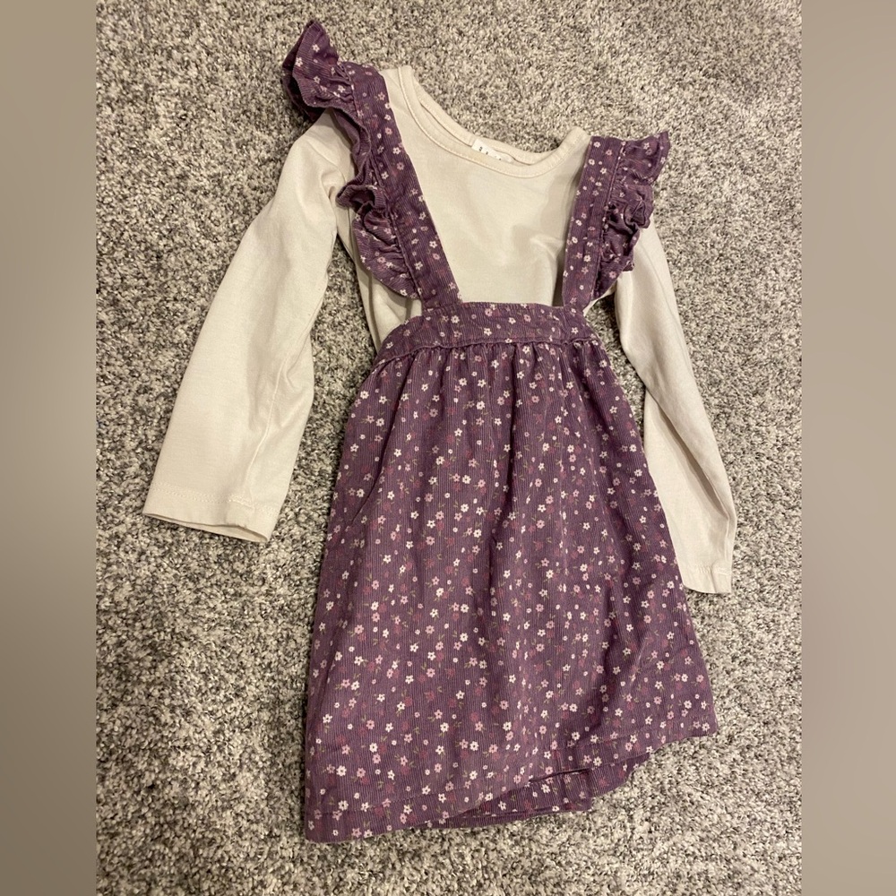 24 Month Corduroy Dress Set